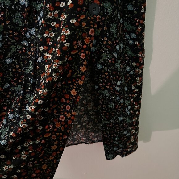 Floral A-Line Skirt - Picture 4 of 4